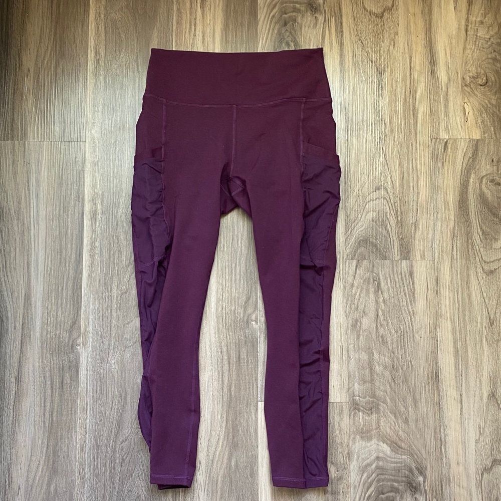 Fabletics Maroon Leggings